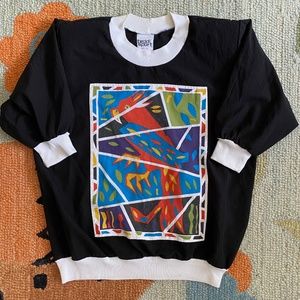 VTG I Teddi Sport I 1980s-1990s I Parrot Pullover Top